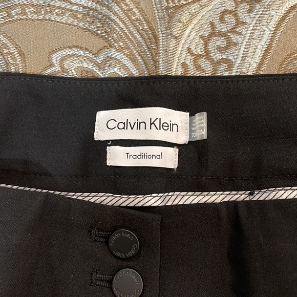 Calvin Klein Black Pant (Traditional Fit) - Picture 3 of 5